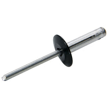 Load image into Gallery viewer, Allstar Performance Lg Hd Rivet 250Pk Black Flange Type Alum Mandrel