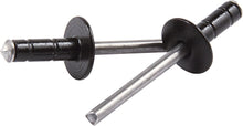 Load image into Gallery viewer, Allstar Performance Med Hd Rivet Black 250pk Multi Grip Alum Mandrel