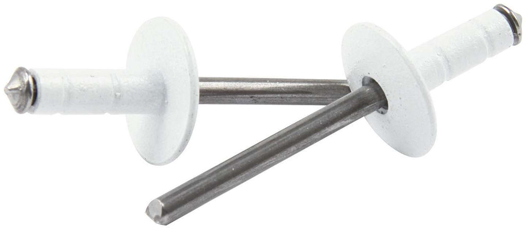 Allstar Performance Lg Hd Rivet White 250pk Multi Grip