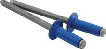 Load image into Gallery viewer, Allstar Performance Sm Hd Rivet Blue 250pk Chevron