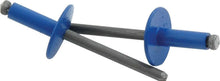 Load image into Gallery viewer, Allstar Performance Lg Hd Rivet 250Pk Chevron Blue