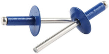 Load image into Gallery viewer, Allstar Performance Lg Hd Rivet Blue Alum 250pk Chevron