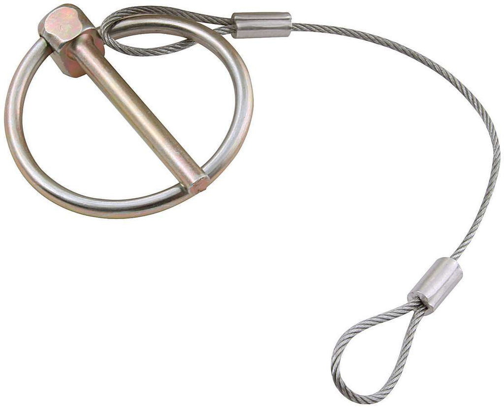 Allstar Performance Flip-Over Clip 3/16in w/ 6in Lanyard