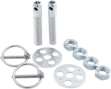 Load image into Gallery viewer, Allstar Performance LW Alum Hood Pin Kit 1/2in Silver