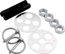 Load image into Gallery viewer, Allstar Performance LW Alum Hood Pin Kit 1/2in Black