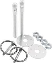 Load image into Gallery viewer, Allstar Performance Alum Hood Pin Kit 3/8in Silver
