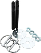 Load image into Gallery viewer, Allstar Performance Alum Hood Pin Kit 3/8in Black