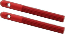 Load image into Gallery viewer, Allstar Performance Aluminum Hood Pins 3/8in Red 2pk