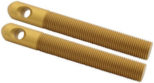 Load image into Gallery viewer, Allstar Performance Alum Hood Pins 1/2in 1/4in Holes Gold 2pk