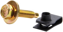 Load image into Gallery viewer, Allstar Performance Body Bolt Kit w/ Clips 10pk Gold