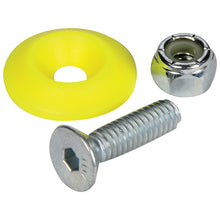 Load image into Gallery viewer, Allstar Performance Countersunk Bolt Kit Fluorescent Yellow 10pk