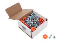Load image into Gallery viewer, Allstar Performance Countersunk Bolt Kit Fluorescent Orange 50pk