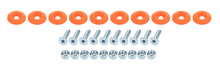 Load image into Gallery viewer, Allstar Performance Countersunk Bolt Kit Fluorescent Orange 10pk