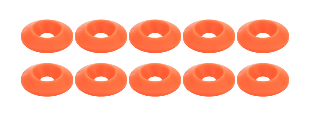 Countersunk Washer Fluorescent Orange 10pk - Allstar Performance ALL18699