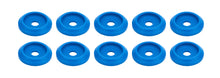 Load image into Gallery viewer, Body Bolt Washer Plastic Blue 10pk - Allstar Performance ALL18848