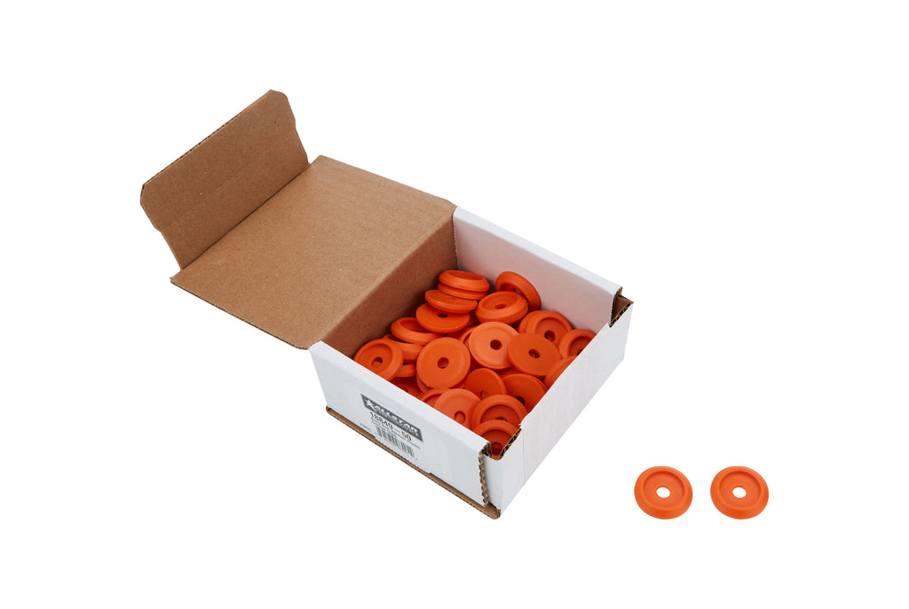 Body Bolt Washer Plastic Orange 50pk - Allstar Performance ALL18849-50
