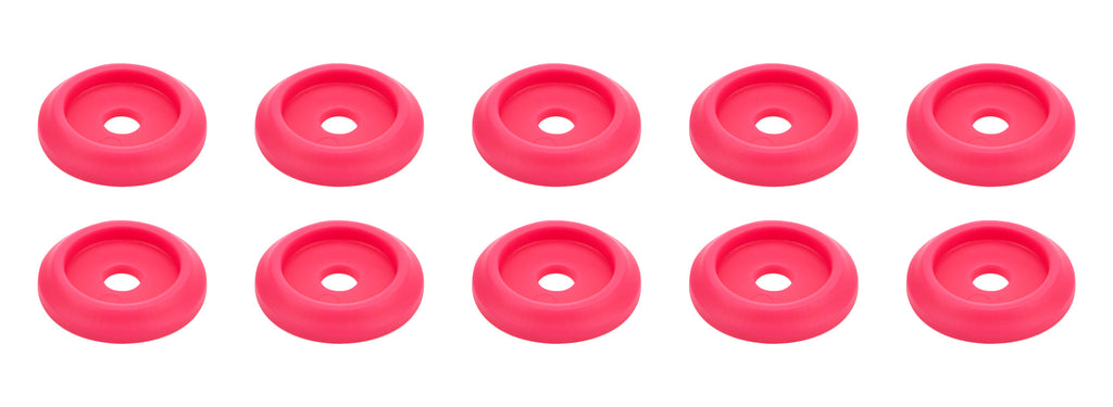 Body Bolt Washer Plastic Pink 10pk - Allstar Performance ALL18851