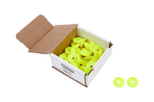 Load image into Gallery viewer, Body Bolt Washer Plastic Fluorescent Yellow 50pk - Allstar Performance ALL18853-50