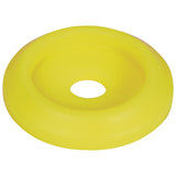 Body Bolt Washer Plastic Fluorescent Yellow 10pk - Allstar Performance ALL18853