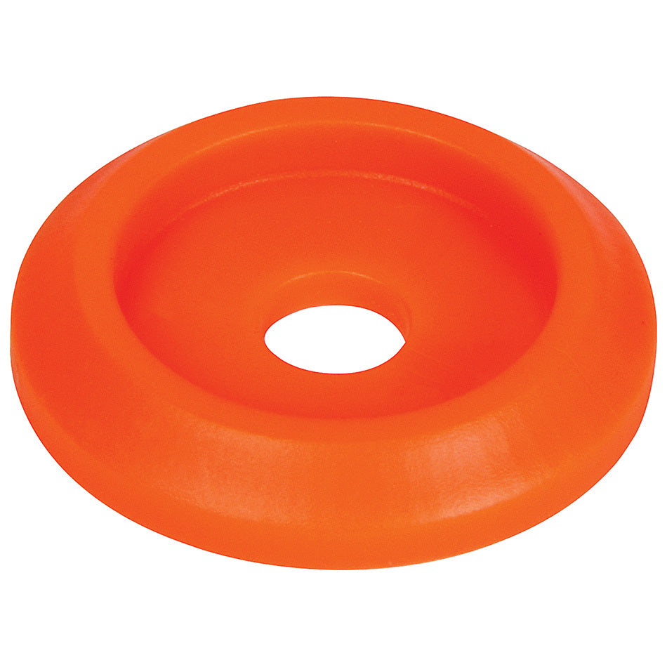 Body Bolt Washer Plastic Fluorescent Orange 10pk - Allstar Performance ALL18854