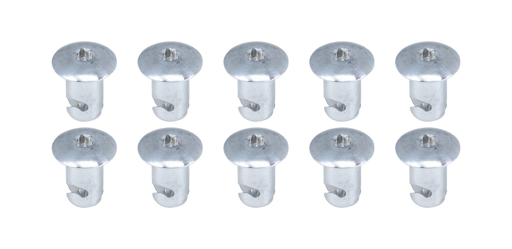 Allstar Performance Oval Hd T-30 Torx Fast. 7/16 .550in 10pk Alum