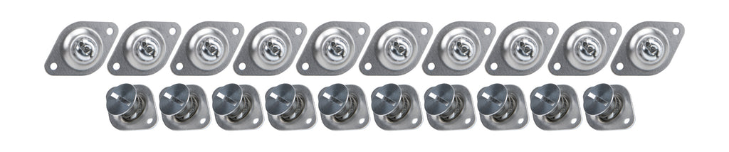 Allstar Performance Flush Hd S/E Fasteners 7/16 .500in 10pk Alum