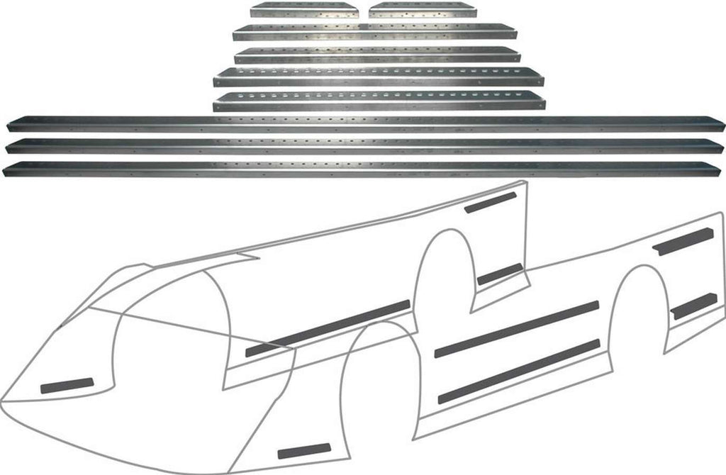 LM Alum Body Brace Kit - Allstar Performance ALL23107