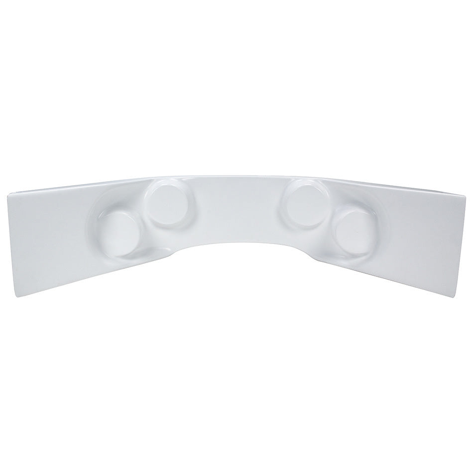 Fiberglass Curved Dash Panel White - Allstar Performance ALL23242