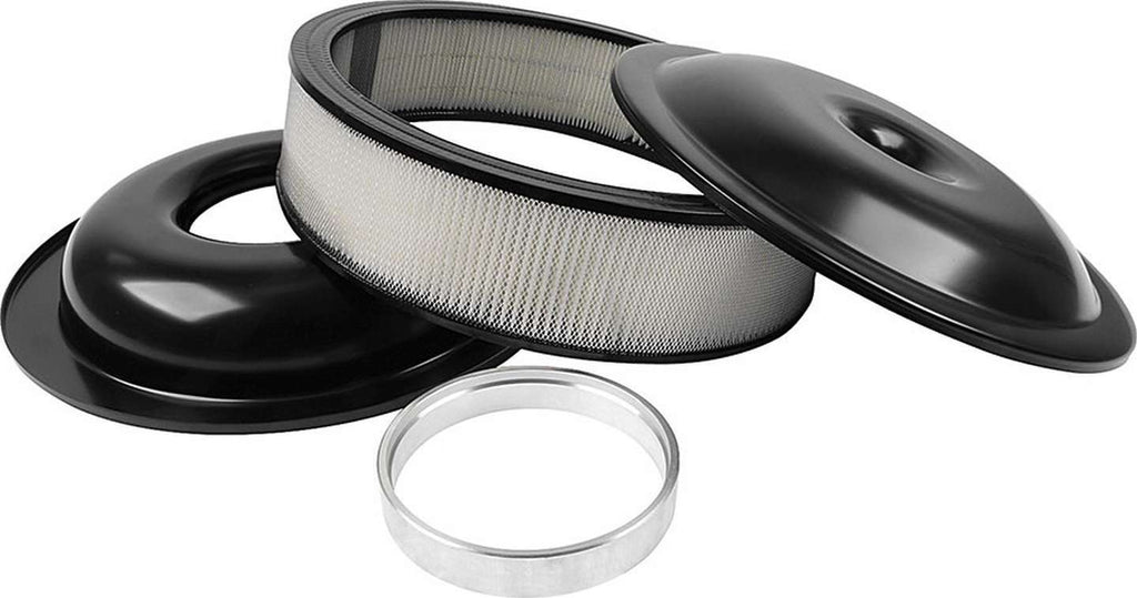 LW 14in A/C Kit Black 3in Paper Element - Allstar Performance ALL25911
