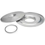 Flat 14in Air Cleaner Kit Plain - Allstar Performance ALL25950