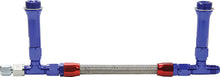 Load image into Gallery viewer, Fuel Line Kit 9-5/16in Std Holley -6AN Blue - Allstar Performance ALL26154