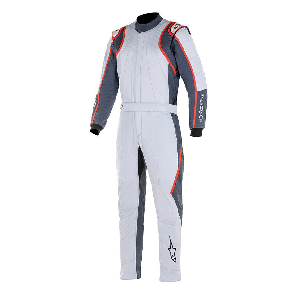 Suit GP Race V2 Silver / gray Red XX-Lrg / 3X-Lrg - alpine star 3355121-1913-64