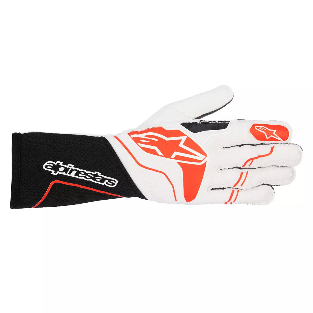 Gloves Tech 1-ZX White / Red Medium - alpine star 3550323-123-M