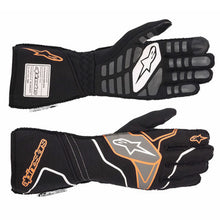 Load image into Gallery viewer, Gloves Tech 1-ZX Black / Orange Small - alpine star 3550323-156-S