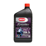 Synplus Blend 2T Motor cycle Oil Case 12 x 1Qt  -  Amalie 160-62796-56