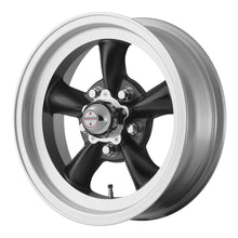 Load image into Gallery viewer, American Racing TORQ THRUST D 14x6 5x120 .65 SATIN  BLACK W/ MACH