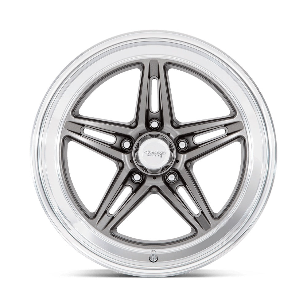 American Racing Groove Wheel 18x8 5x4.75 BS Anthracite