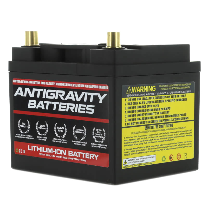 Lithium Battery Group 26 925CCA 12 Volt - Antigravity Battery AG-26-20-RS