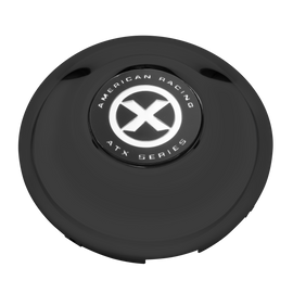 ATX FRONT SNAP IN 4 TAB CAP BLACK