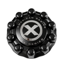 ATX FULL FRONT SNAP ON  CAP COVER BLACK