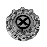 ATX FULL FRONT SNAP ON  CAP COVER CHROME - ATX Wheels AO1900401