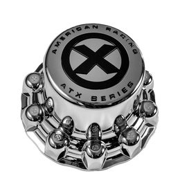 ATX FULL REAR SNAP ON  CAP COVER CHROME