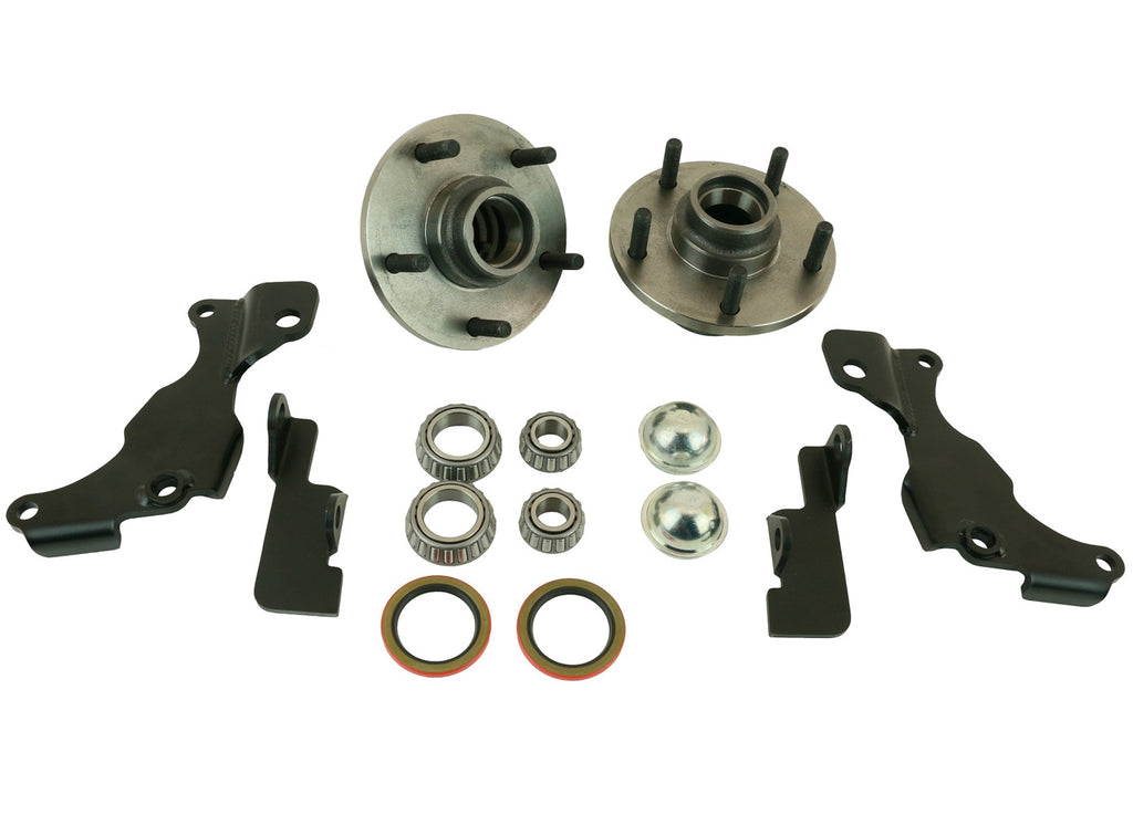 Corvette C2/C3 Front Bra ke Conversion Kit - Ridetech 11529595