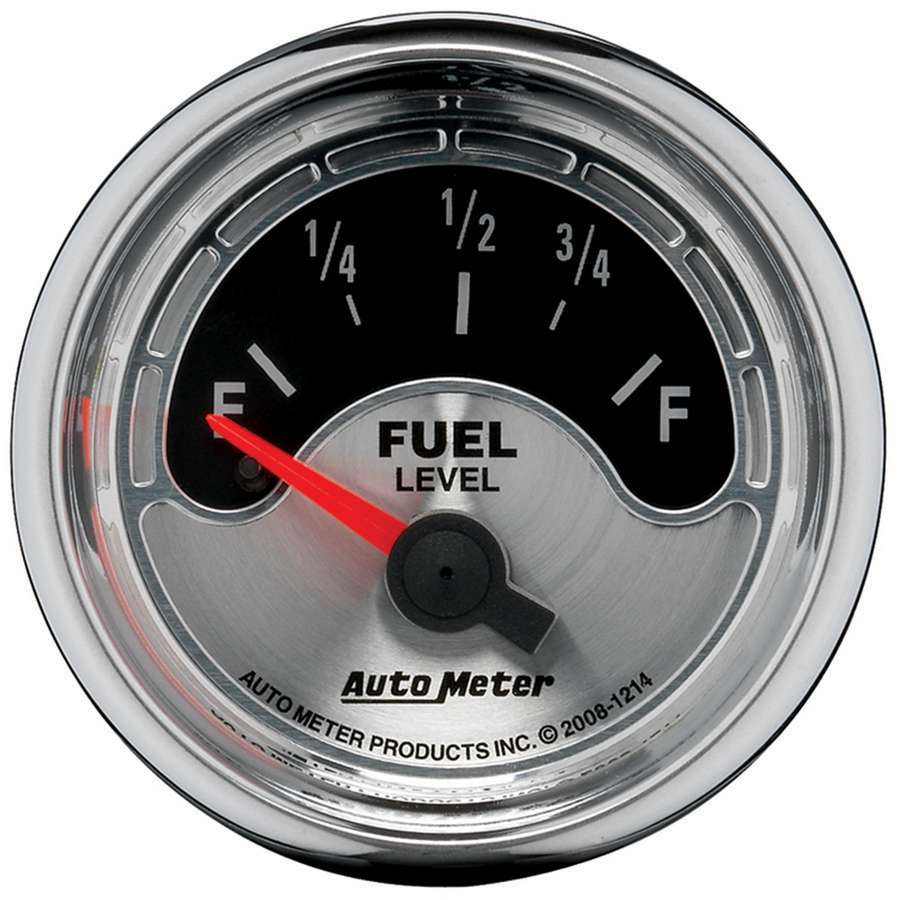 2-1/16 A/M Fuel Gauge 0-90 Ohms - AutoMeter 1214