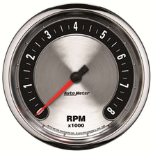 Load image into Gallery viewer, AutoMeter GAUGE; TACHOMETER; 5in.; 8K RPM; IN-DASH; AMERICAN MUSCLE