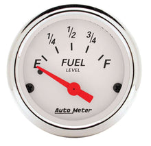 Load image into Gallery viewer, 2-1/16 A/W Fuel Gauge 0-30 ohms - AutoMeter 1318