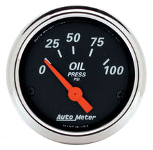 Load image into Gallery viewer, 2-1/16 D/B Oil Pressure Gauge - 0-100psi - AutoMeter 1426