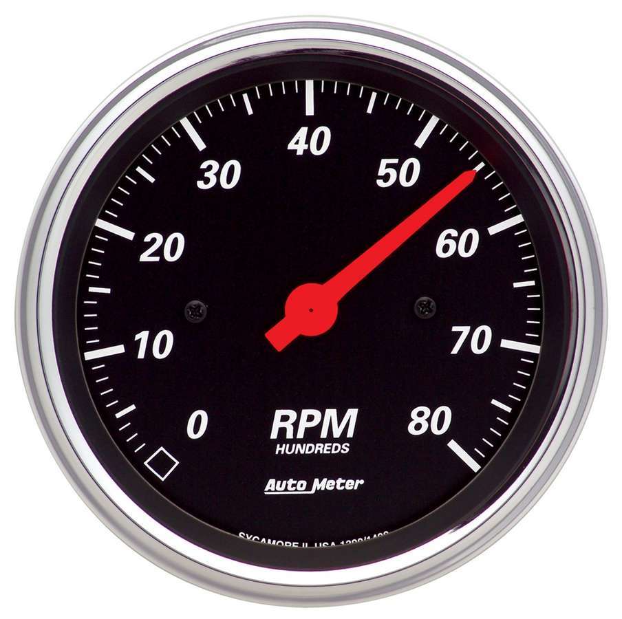3-3/8in D/B Street Rod Tach - AutoMeter 1490