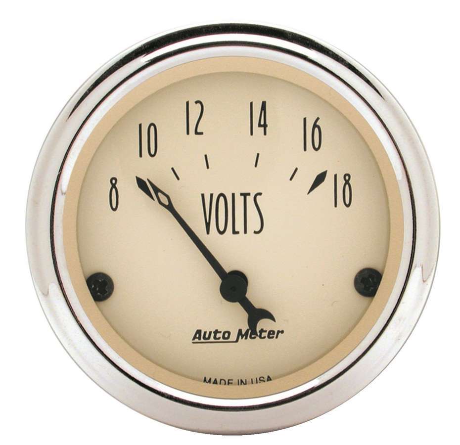 2-1/16in A/B Voltmeter Gauge - AutoMeter 1891