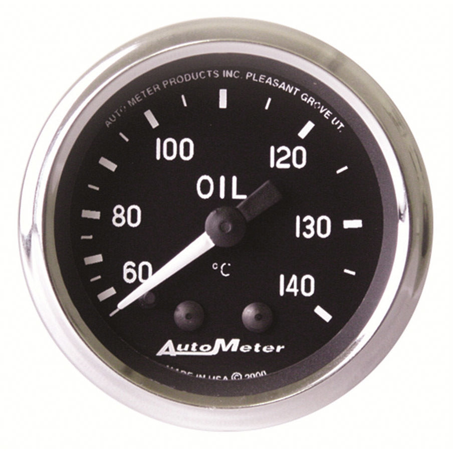 2-1/16in Cobra Series Oil Temp Gauge - AutoMeter 201008